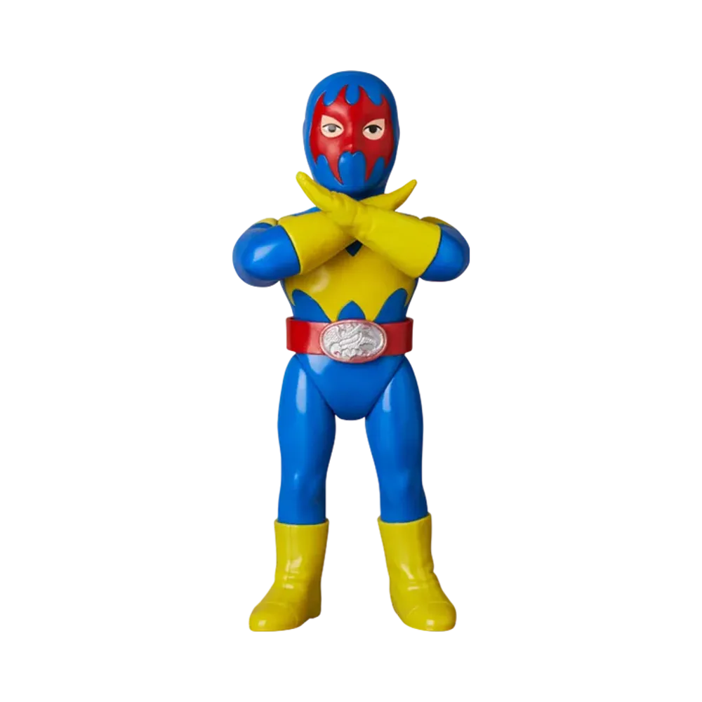 MEDICOM TOY "Toei Retro Sofvi Collection" -Masked Rider- Gel Shocker Combatant (Arm Cross Ver.)