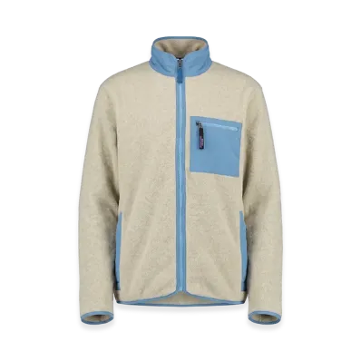 Patagonia Coats "Beige/Blue"