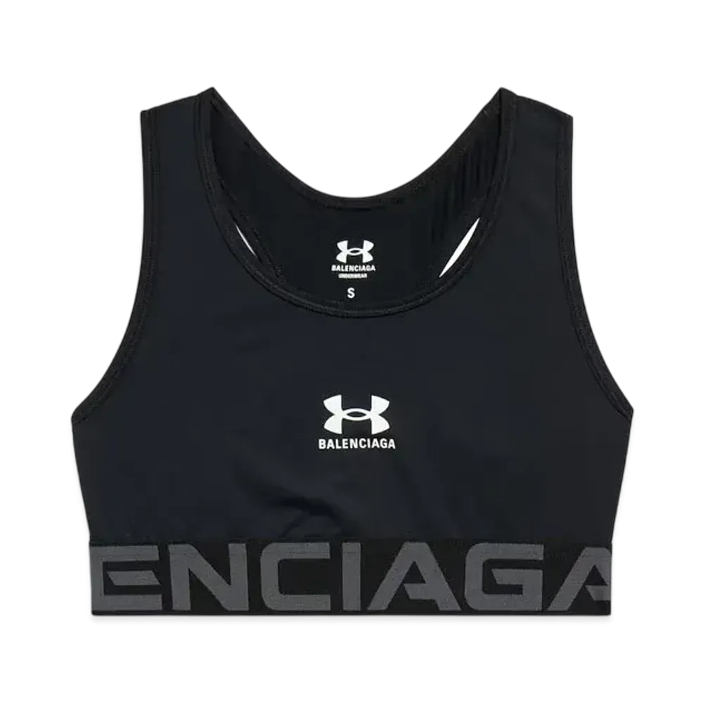 BALENCIAGA x Under Armour Women's Bra "Black/Gray"