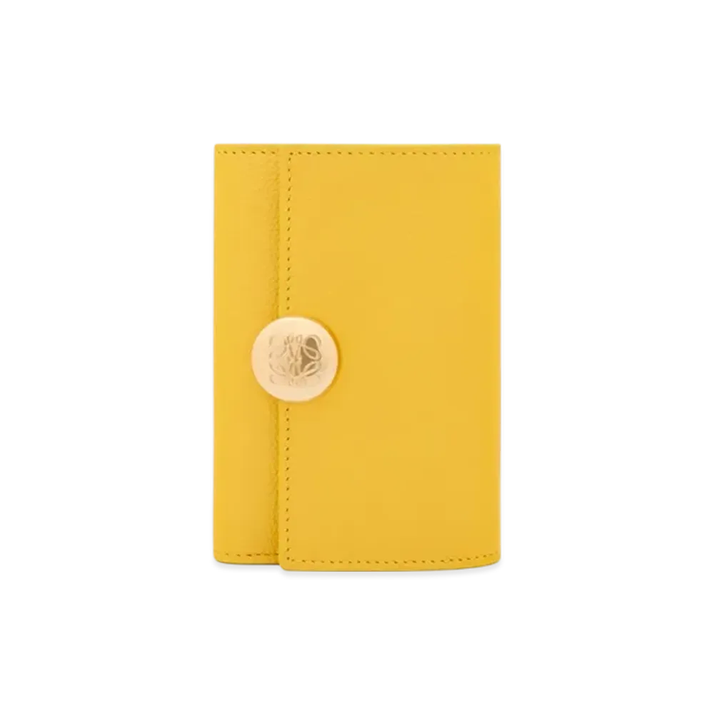 LOEWE Pebble Vertical Wallet Small "Sunny"