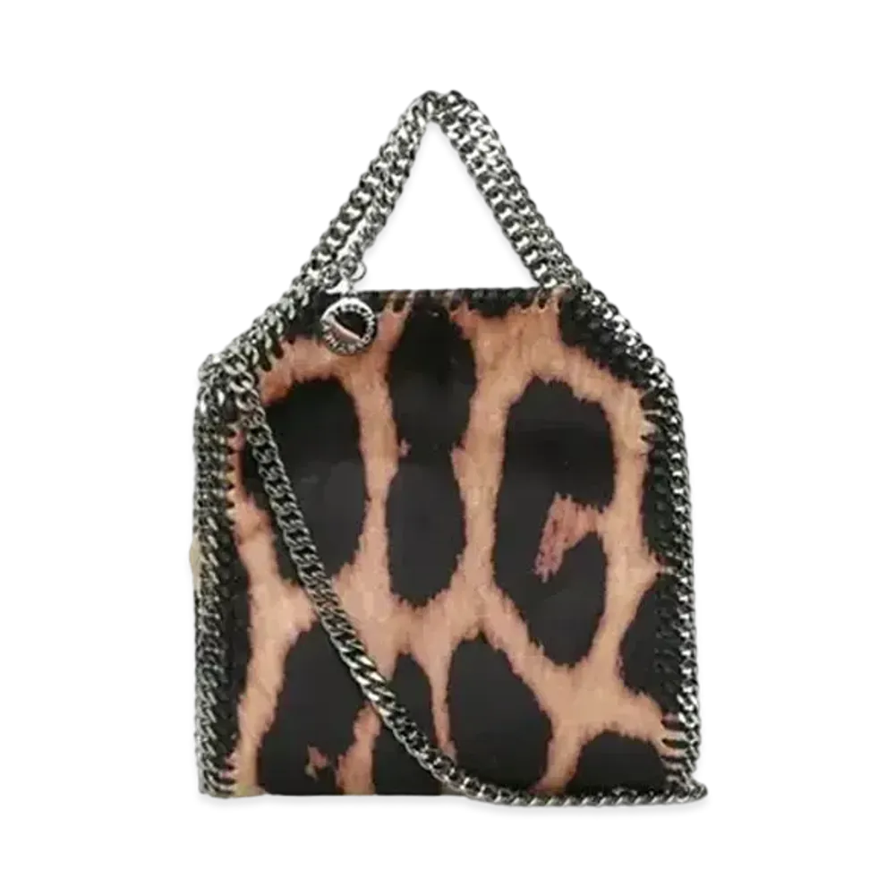 Stella McCartney Falabella Tiny Tote Leopard