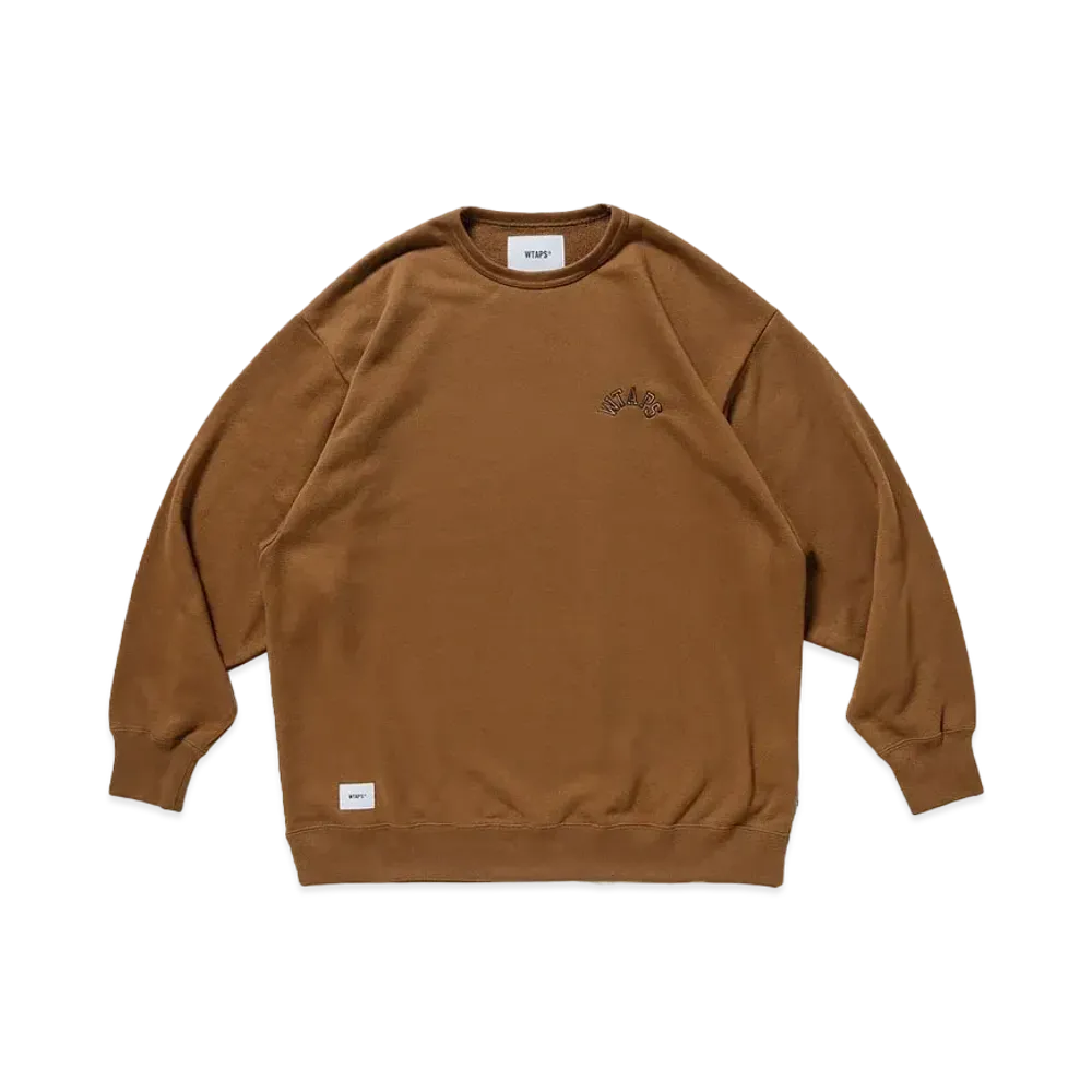 WTAPS Club / Crew Neck / Copo "Brown"