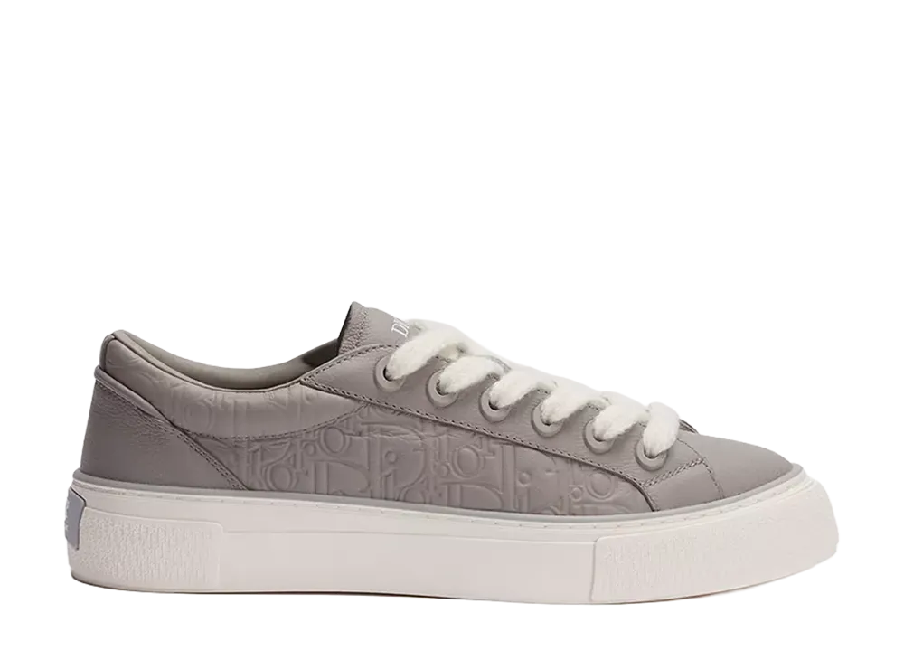 Dior B33 Spin Sneaker Grained Calfskin and Dior Gravity Leather "Trianon Gray"