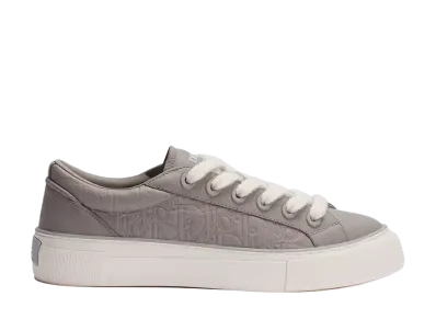 Dior B33 Spin Sneaker Grained Calfskin and Dior Gravity Leather "Trianon Gray"