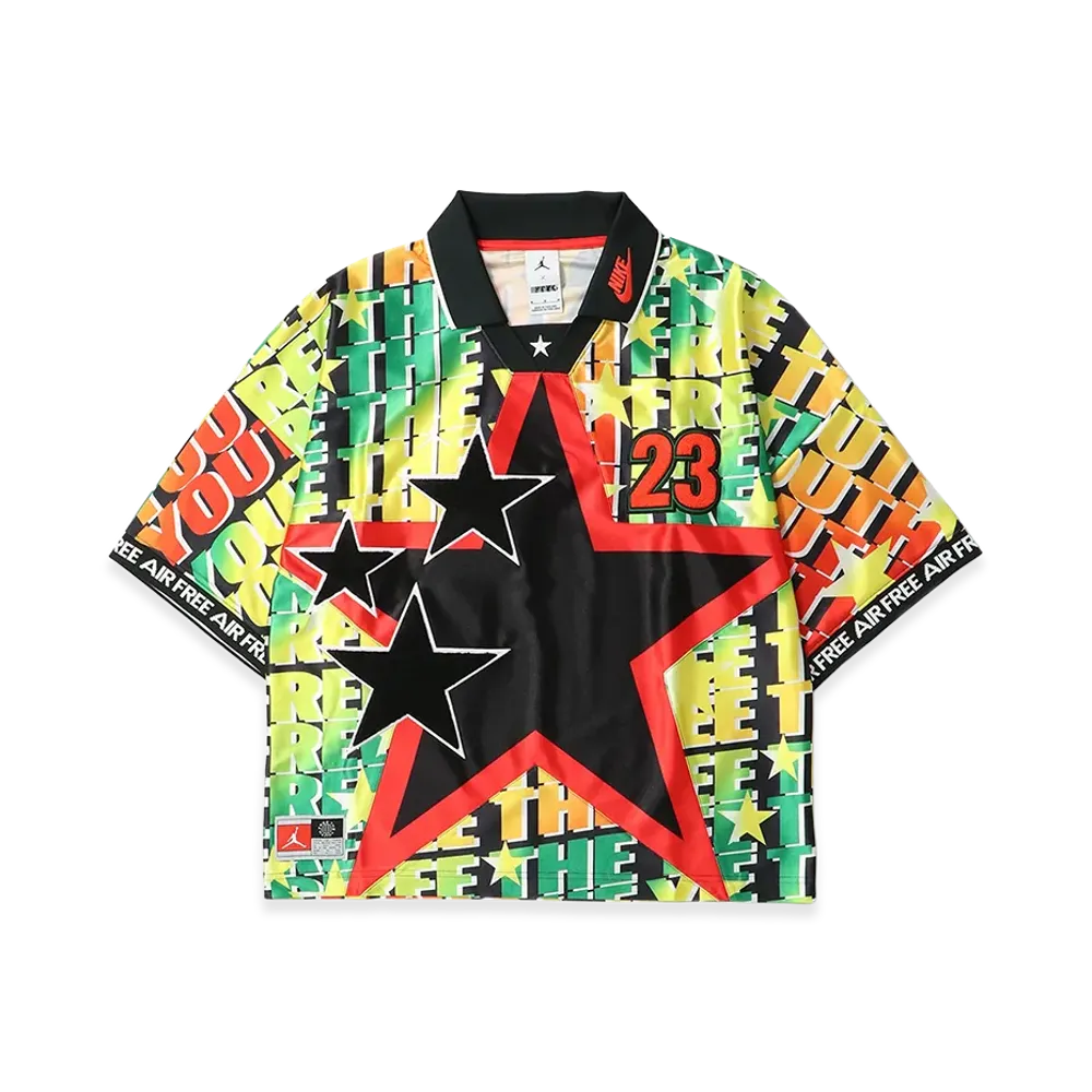 Nike Jordan x Free The Youth M J FTY FTBL Jersey "Multi"