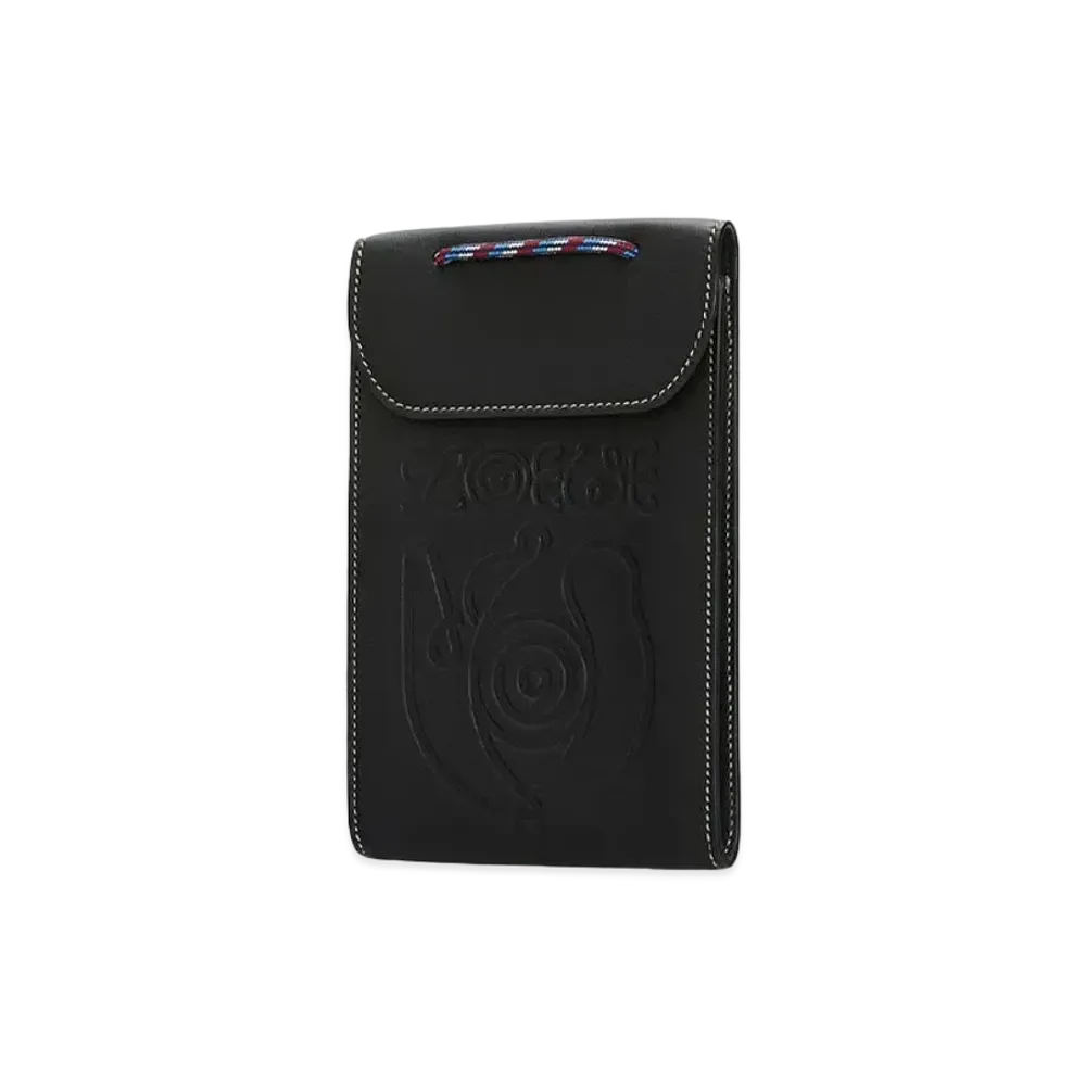 LOEWE Neck Pocket In Classic Calfskin "Black"