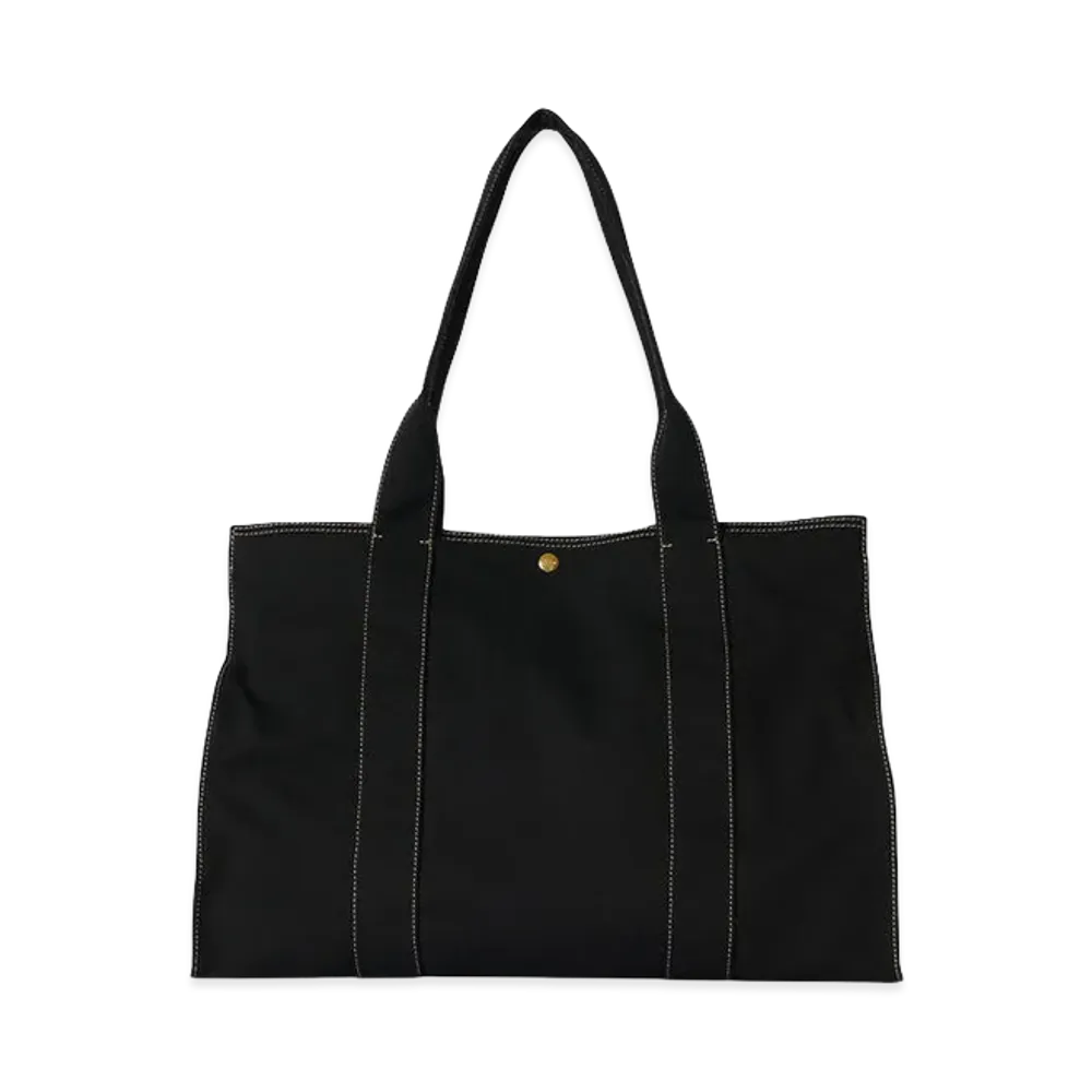 The Row Women's Sisal Cotton Shoulder Bag "Black"