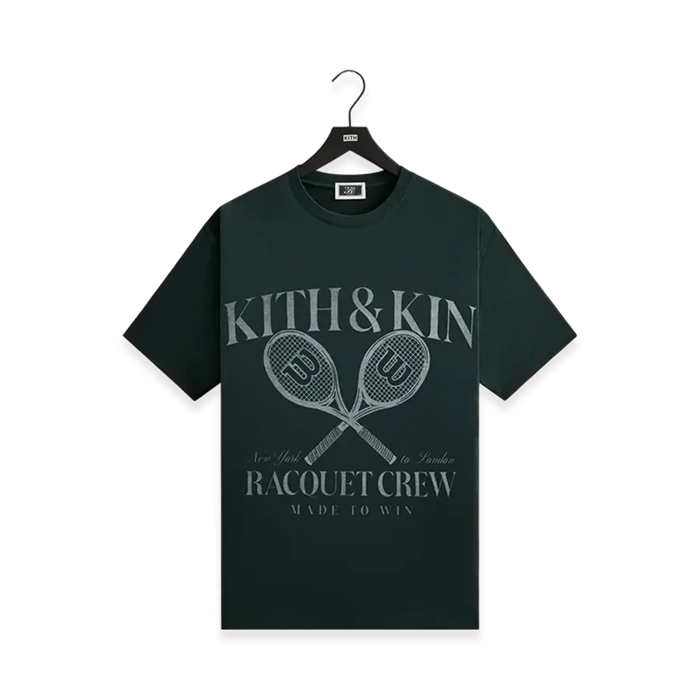 Kith x Wilson Racquet Crew Vintage Tee "Stadium"