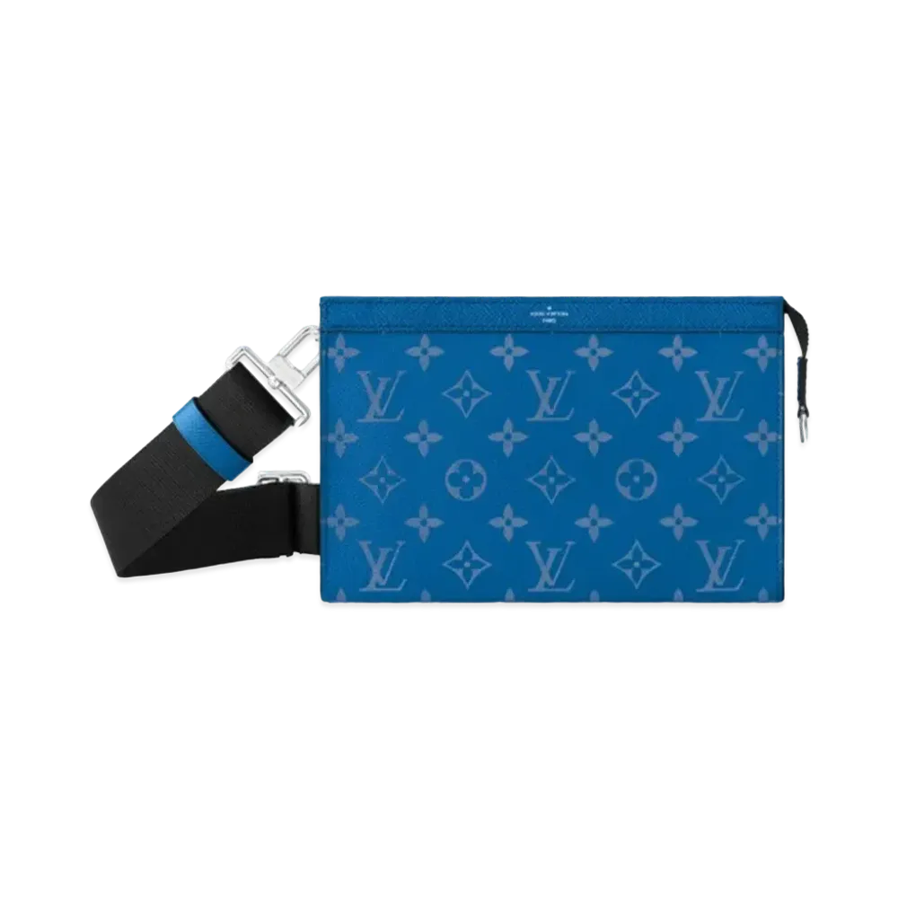Louis Vuitton Gaston Wearable Wallet Taigarama "Agave Blue"