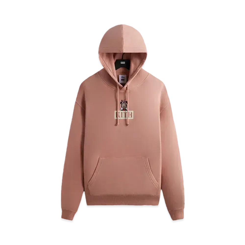 Kith x Disney Mickey & Friends Cyber Monday Minnie Classic Logo Hoodie "French Clay"