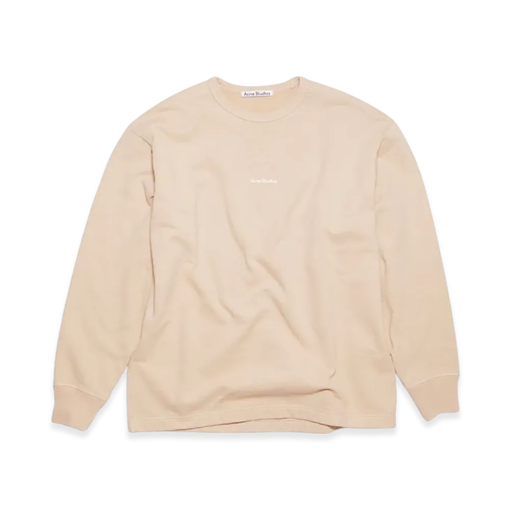 Acne Studios Logo Sweater "Champagne Beige"