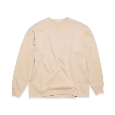 Acne Studios Logo Sweater "Champagne Beige"