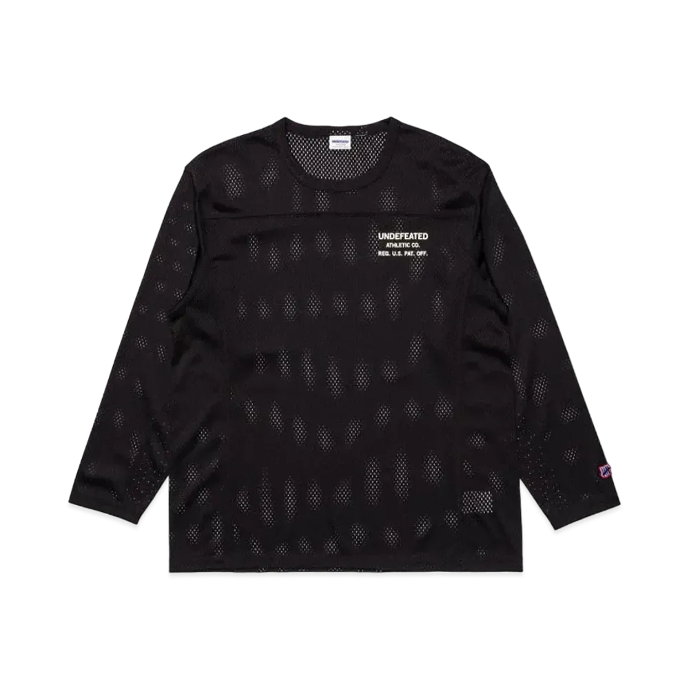 UNDEFEATED L/S PRACTICE JERSEY - 10038 "Black"