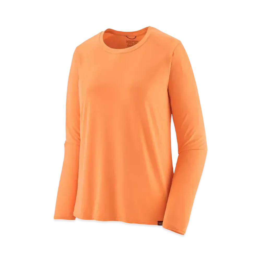 Patagonia Women's Longsleep Capilene Cool Daily Shirt "Apricot"