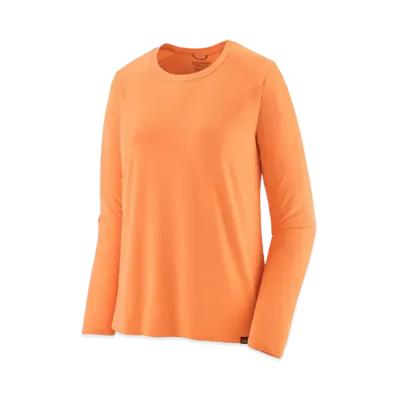 Patagonia Women's Longsleep Capilene Cool Daily Shirt "Apricot"