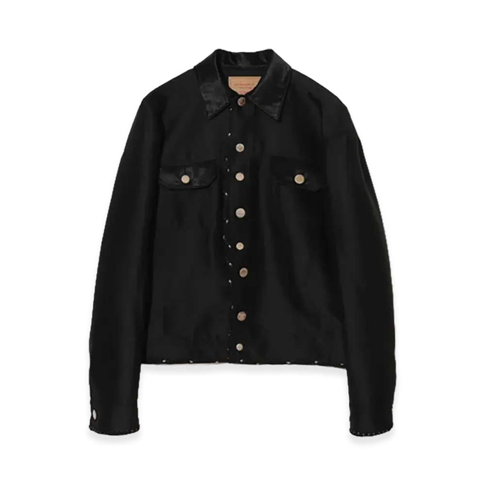 UNDERCOVER Silk Blend Wool Jacket "Black"