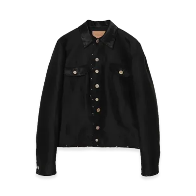 UNDERCOVER Silk Blend Wool Jacket "Black"
