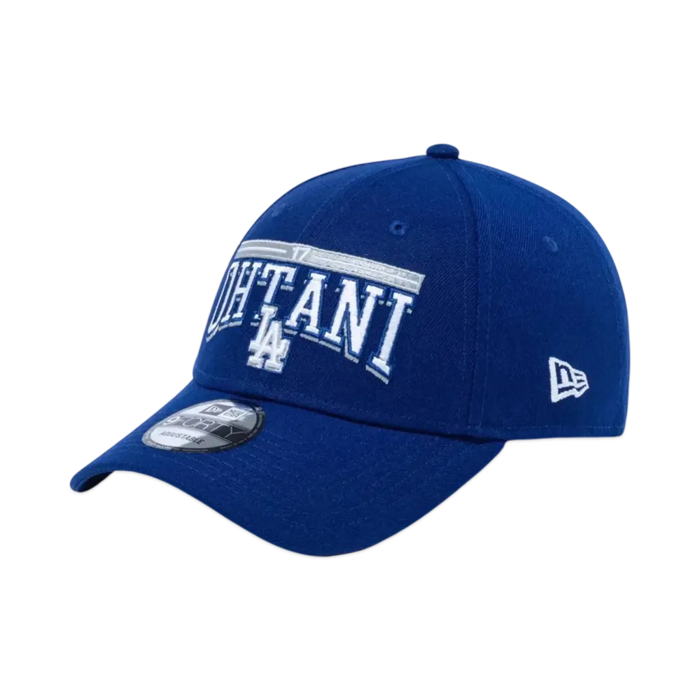 NEW ERA 9Forty MLB Player Name & Number Los Angeles Dodgers Shohei Ohtani "Dark Royal"