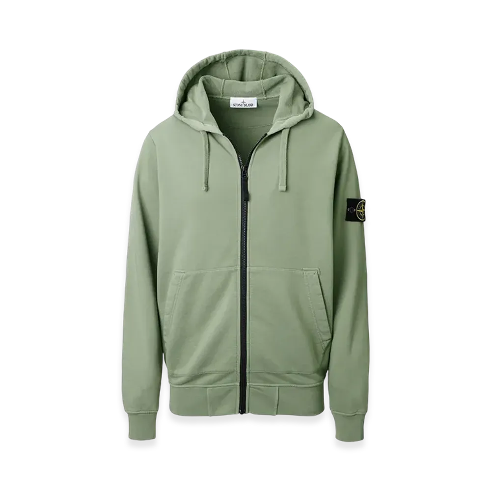 Stone Island Zip-Up Parka 64251 "Sage"