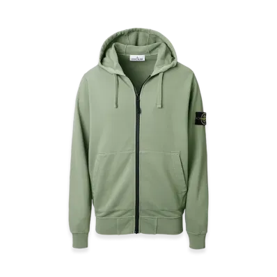 Stone Island Zip-Up Parka 64251 "Sage"