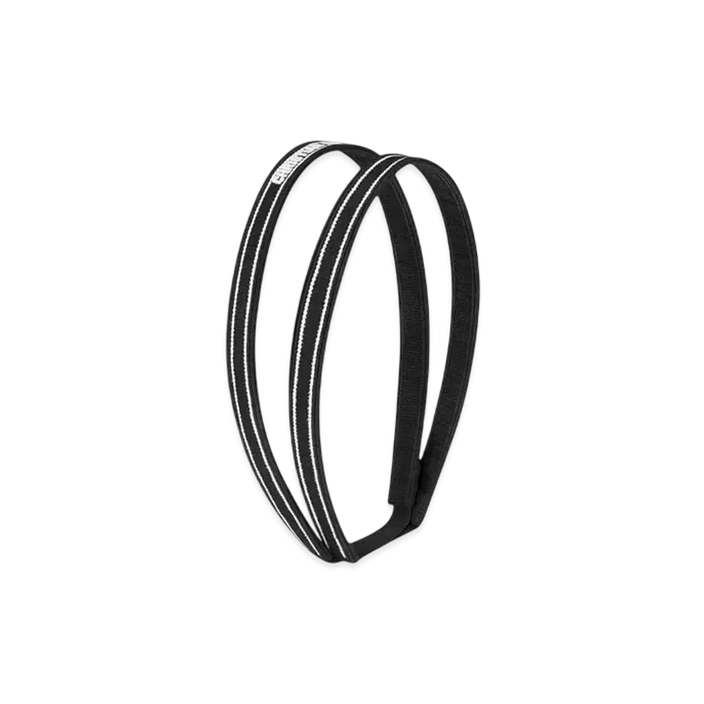 Dior AimeDior Headband Embroidery "Black/White"