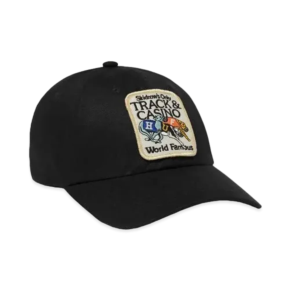 HUF Spring 24 Long Shot Cv 6 Panel Hat "Black"