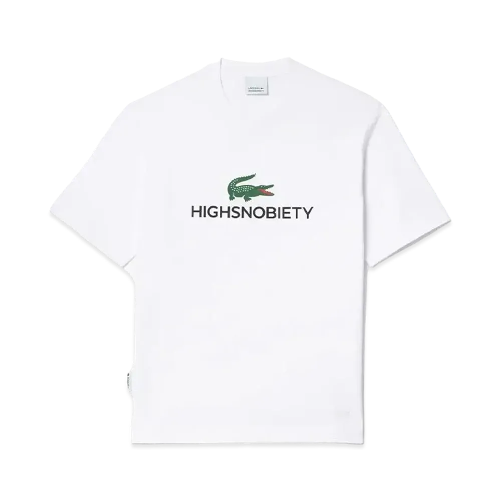 LACOSTE x HIGHSNOBIETY T-shirt "White"