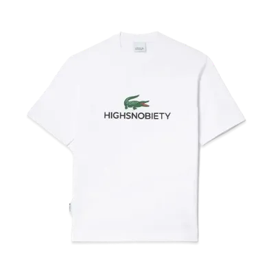 LACOSTE x HIGHSNOBIETY T-shirt "White"