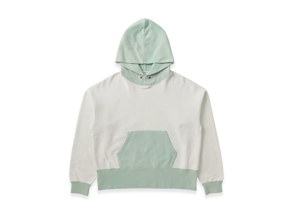 visvim Fellow Hoodie P.O. 2-Tone Crash "Light Green"