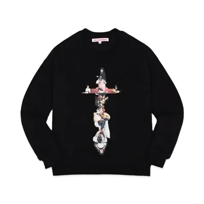 Richardson x Rosie Marks 'Trash Penis' Crewneck "Black"