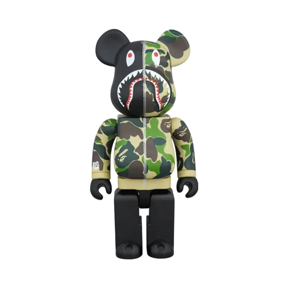 Bearbrick x BAPE Camo Shark 400%
