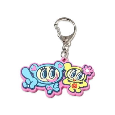 atmos pink x ANGEL BLUE Key Chain "Pink"