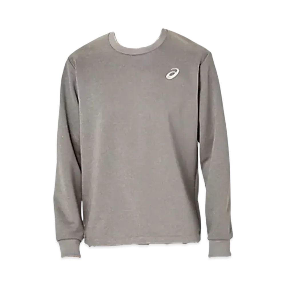 Asics Sweat Crew Top "Sheetrock Heather"