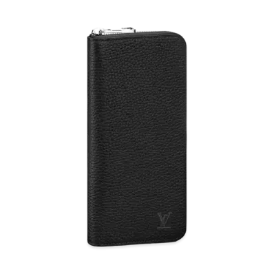 Louis Vuitton Zippy Wallet Vertical Taurillon "Noir"