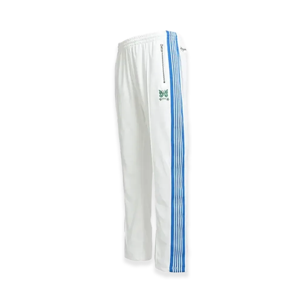 NEEDLES x BREATH Narrow Track Pant - C/PE Velour "White"