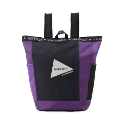 GRAMICCI x and wander Multi Patchwork 2Way Pack "Multi Purple"