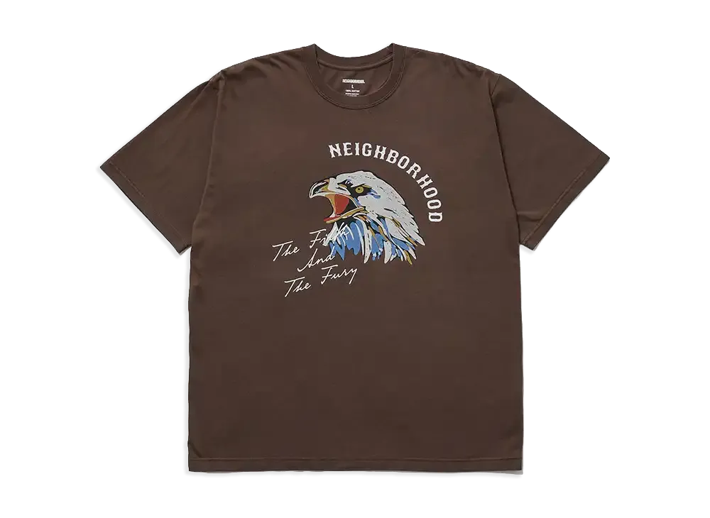 NEIGHBORHOOD NH 261 Spot . Tee SS-7 "Brown"
