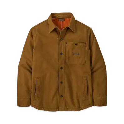 Patagonia Men's Iron Forge Fleece Lined Jack Shirt "Brown"
