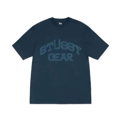 Stussy Gear Tee "Navy" (FA24)