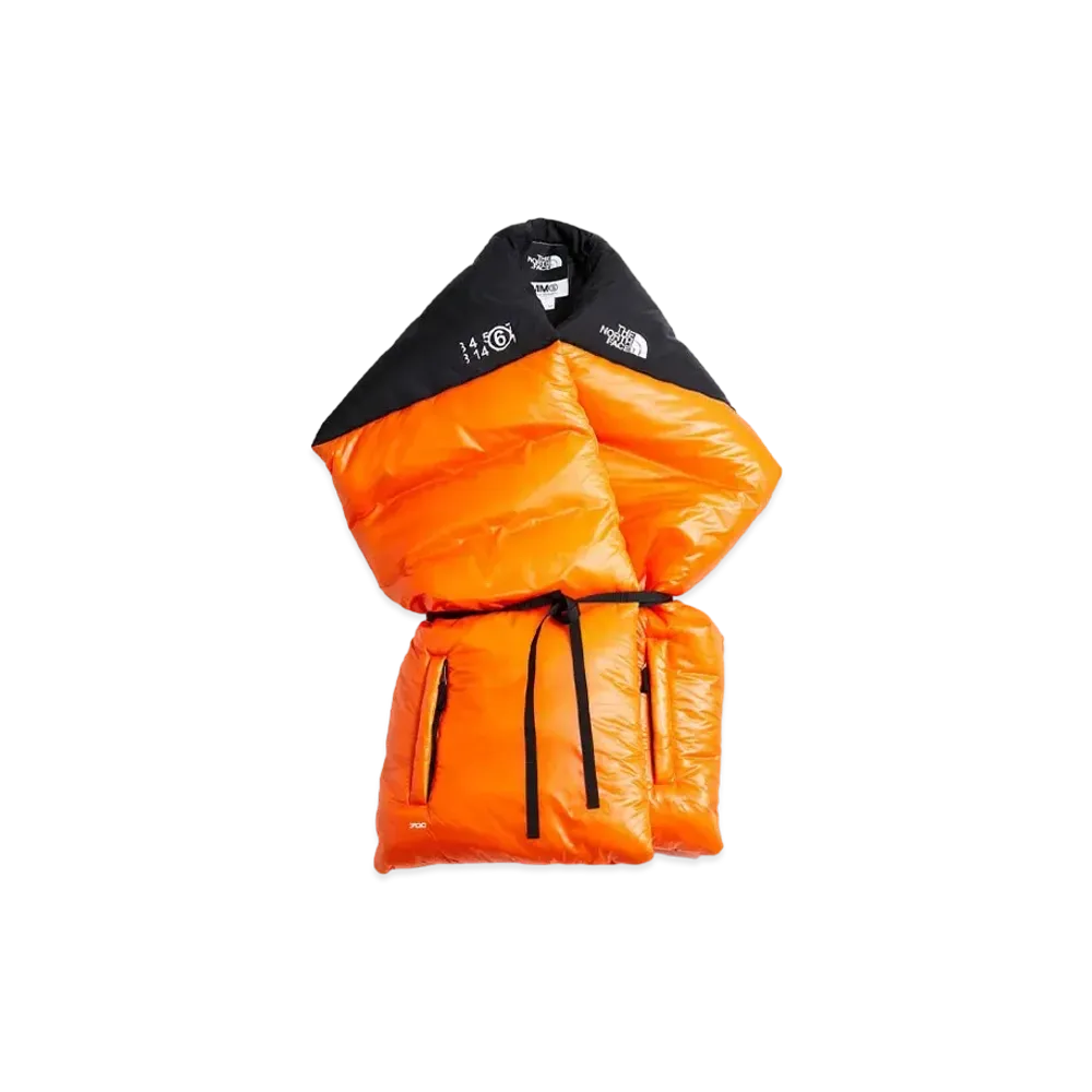 The North Face x MM6 Maison Margiela Nuptse Scarf "Orenge"