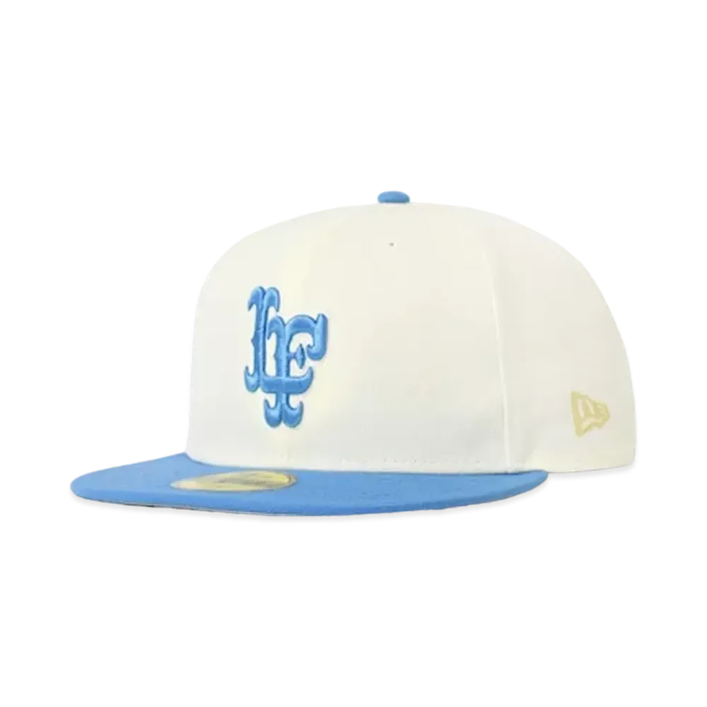 NEW ERA x LFYT x SAMPLE LF Logo 59Fifty Cap "Natural/Light Blue"