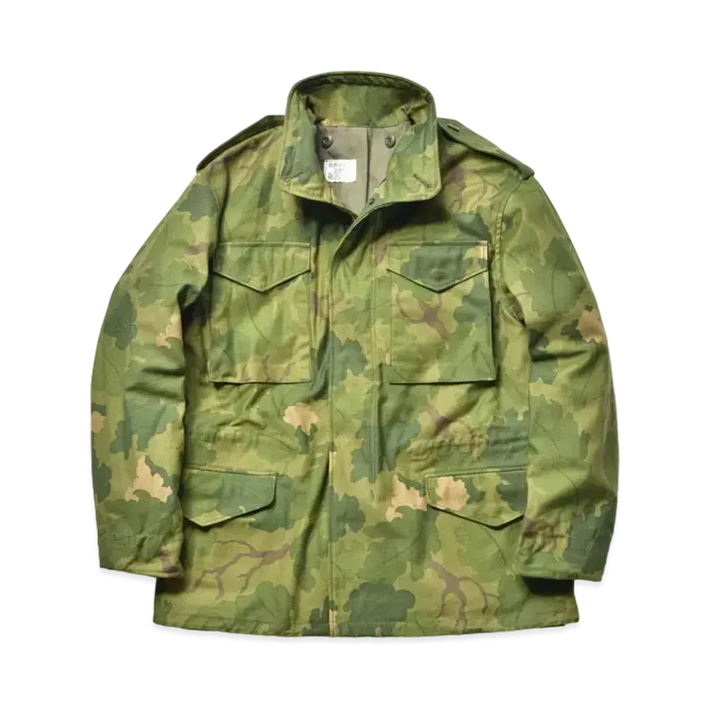 THE REAL McCOY'S M-65 Field Coat / Mitchell Pattern "Green"