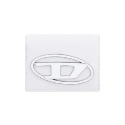 Diesel Women's Wallet In Leather With Logo "White"