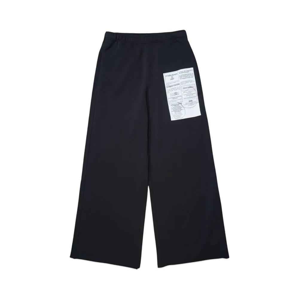 MM6 Maison Margiela Pants "Black/Black"