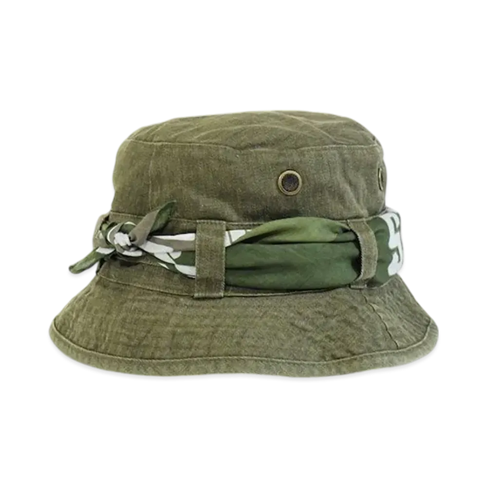 STABRIDGE Bandana Jungle Hat "Washed Olive"