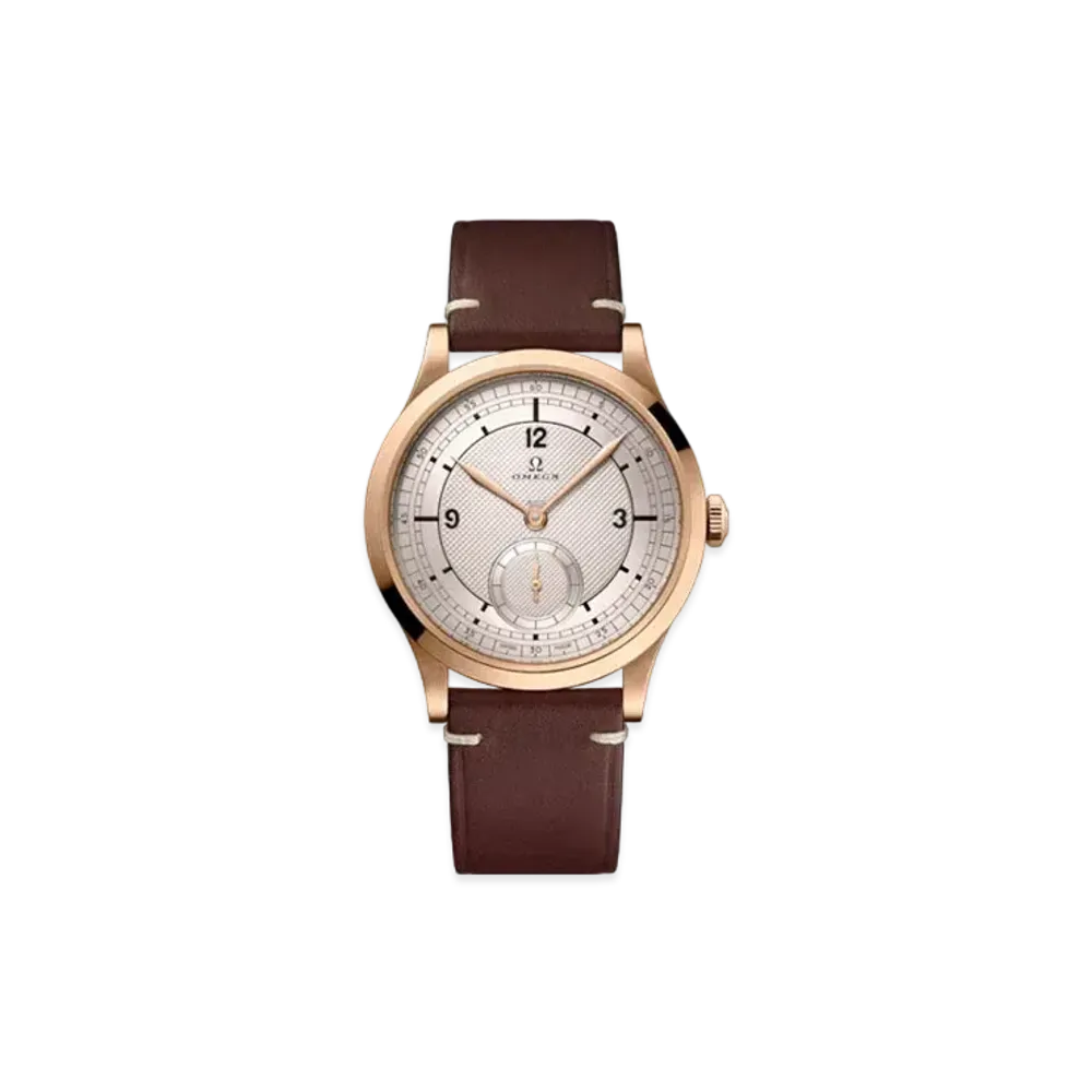 OMEGA Specialities Paris 2024 Bronze Gold Edition 39MM Leather Strap "Bronze Gold/Silver/Brown" 522.92.39.21.99.001