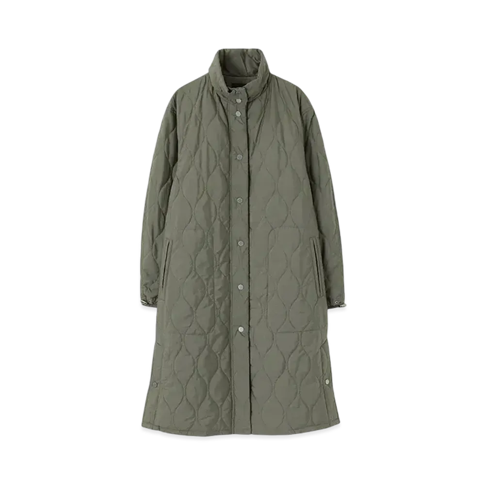 Paul Smith Women's Painted Cosmos Quilted Coat "Khaki"