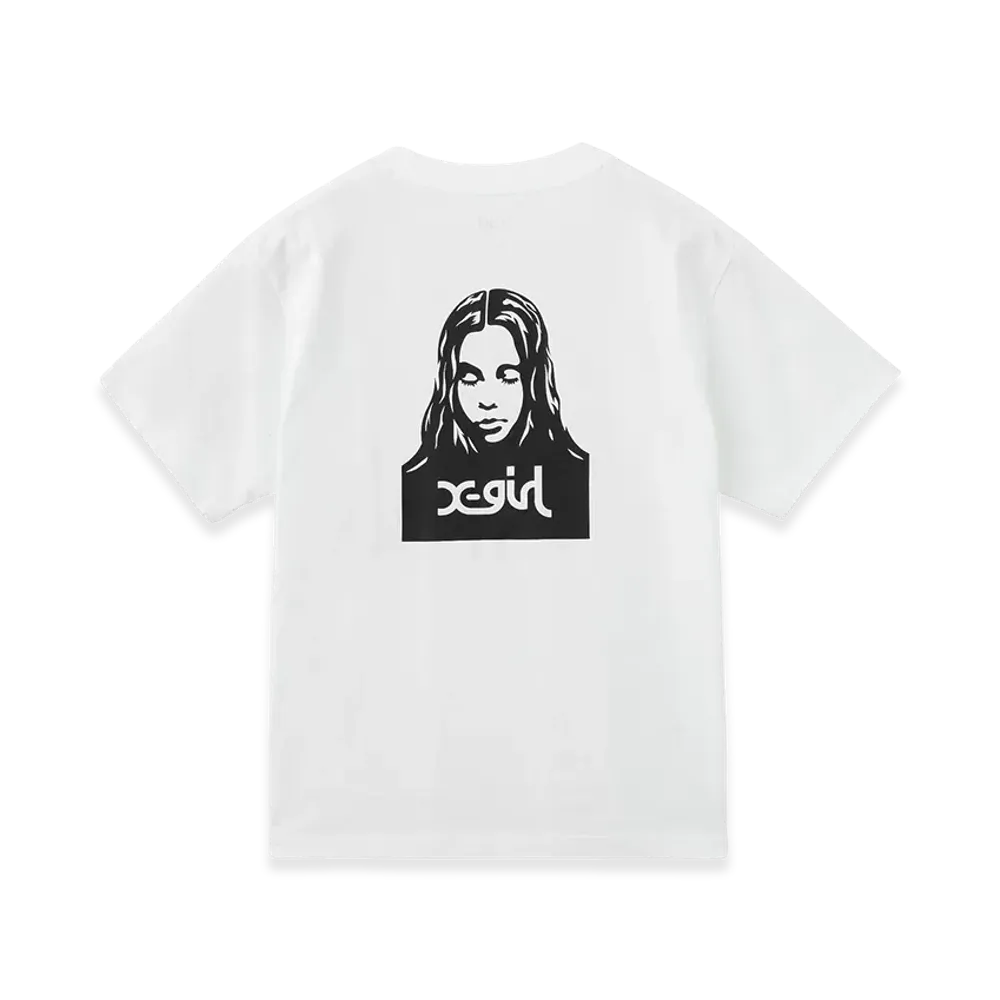 X-Girl Face S/S Tee "White"