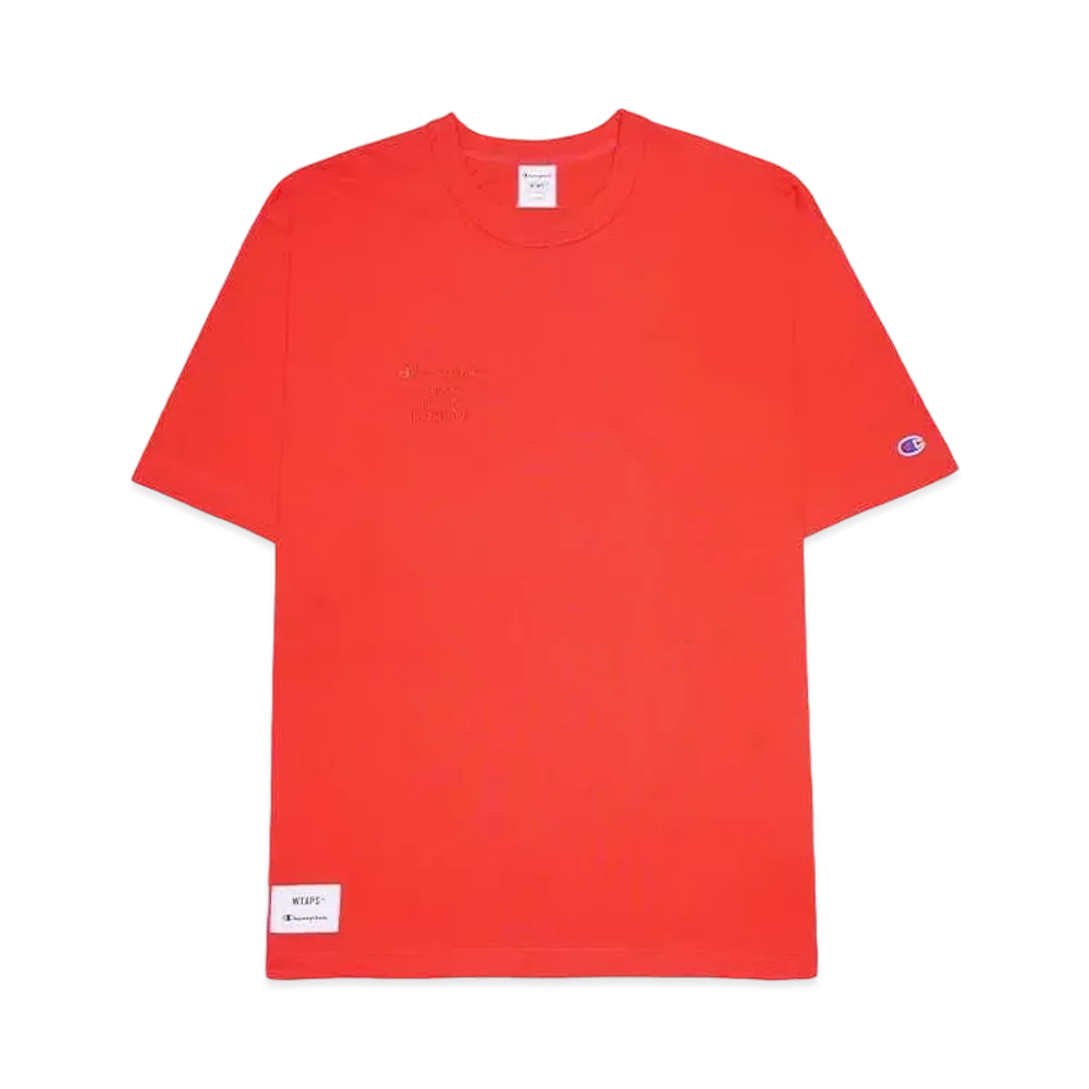 WTAPS x Champion Academy S/S T-Shirts "Orange"