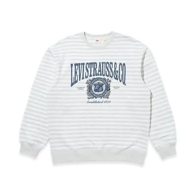 Levi's Graphic Crew Neck Sweatshirt "Gray"